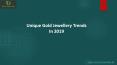 Unique Gold Jewellery Trends In 2023 PowerPoint PPT Presentation