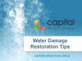 Water Damage Restoration Tips PowerPoint PPT Presentation