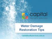 Water Damage Restoration Tips