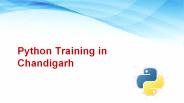 Python course in chandigarh | Python training institute | Cbitss Technologies