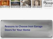Iron Garage Doors