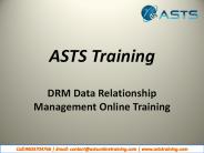 DRM Data Relationship Management online Training-AstsTraining