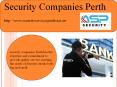Security companies Perth PowerPoint PPT Presentation