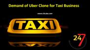 Taxi Business with Uber Clone