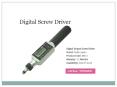 Best & Reliable Online Leading Supplier Of “Digital Screw Driver”, PowerPoint PPT Presentation