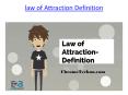 law of attraction definition PowerPoint PPT Presentation