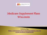 Medicare Supplement Plans Wisconsin