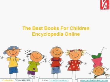 Best Books For Children Encyclopedia Online.