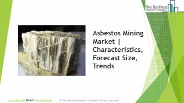 Asbestos Mining Global Market Report 2019 (1)