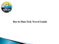 Har ki Dun Trek Travel Complete Guide For All Trekkers - Aahvan Adventures PowerPoint PPT Presentation