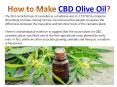How to Make CBD Olive Oil? PowerPoint PPT Presentation
