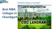 Best MBA Colleges In Chandigarh