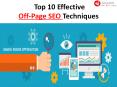 Top 10 Effective Off Page SEO Techniques PowerPoint PPT Presentation
