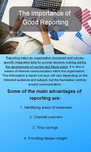 A Good Reporting Can Change Your Business