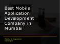 How to choose best mobile application development company in Mumbai PowerPoint PPT Presentation