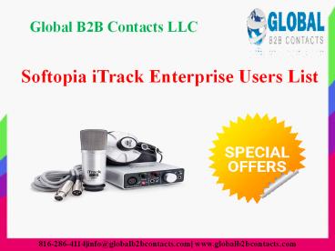 Softopia iTrack Enterprise Users List