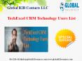  TechExcel CRM Technology Users List PowerPoint PPT Presentation