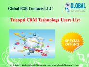  Teleopti CRM Technology Users List