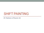 Shift Painting