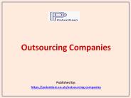 Outsourcing Companies