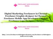 Freelance Logo Designer Chennai