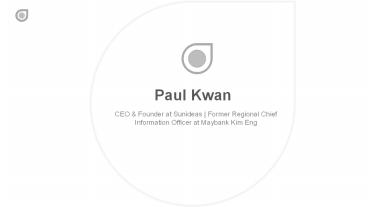 Paul Kwan (Singapore) - Experienced Professional