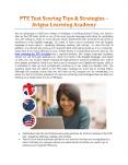 PTE Test Scoring Tips And Strategies - Avigna Learning Academy PowerPoint PPT Presentation