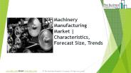 Machinery Manufacturing Global Market Report 2019