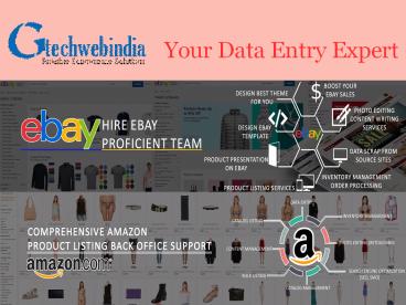 Affordablen Data Entry Services- Gtechwebindia