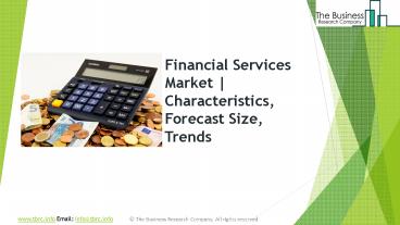 Financial Services Global Market Report 2019