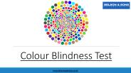 Colour Blindness Test
