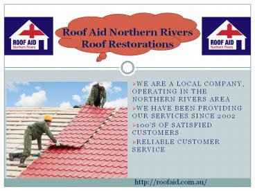 Roof Aid Northern Rivers