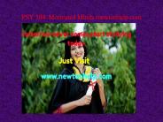 PSY 304   Motivated Minds /newtonhelp.com