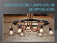 Hanging rustic Lamps online shopping India
