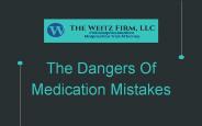 The Dangers Of Medication Mistakes