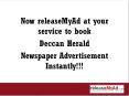 Hurry up! Book your newspaper advertisement in Deccan Herald today with releaseMyAd!