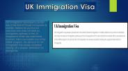 UK immigration visa | Tier 1 visa uk