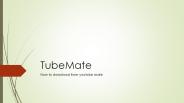 How to download from youtube mate