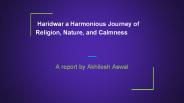 Haridwar Tour Package