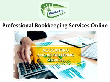 Professional Bookkeeping Services Online