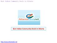 Best Indian Community Deals in Atlanta