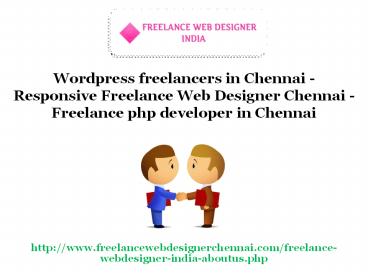 Responsive Freelance Web Designer Chennai