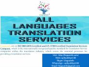 Best Translation Services in Delhi