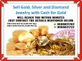 Sell Gold, Silver and Diamond Jewelry with Cash for Gold