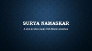 Surya Namaskar