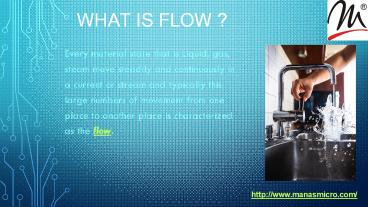 Industrial Flow Meters Manufacturer - Manas Microsystems