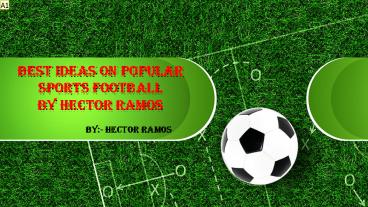 Data About Football Games By Hector Ramos