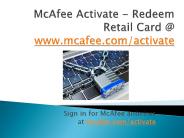 Latest Update on McAfee Antivirus - mcafee.com/activate