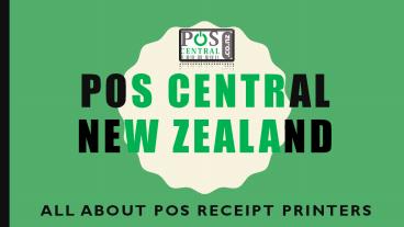 A-Z of Receipt Printers