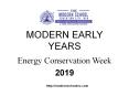 Energy Conservation Week PowerPoint PPT Presentation